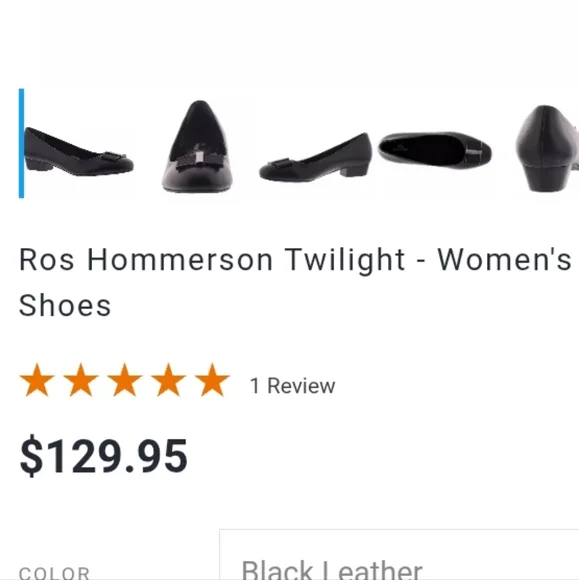 NWT.Ros Hommerson Twilight  Flats - Picture 3 of 8